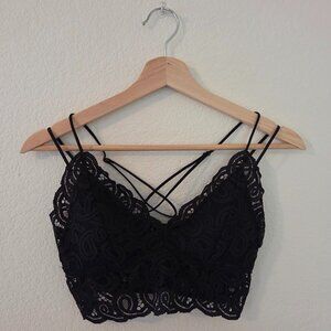 NWOT Women's Victoria's Secret Black Lace Bralette